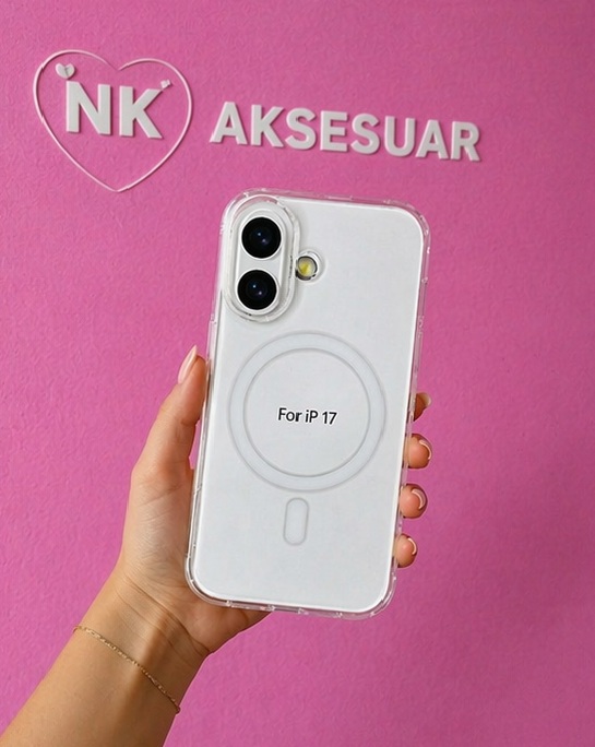 iPhone 17 Mika Şeffaf Sararmaz Kılıf