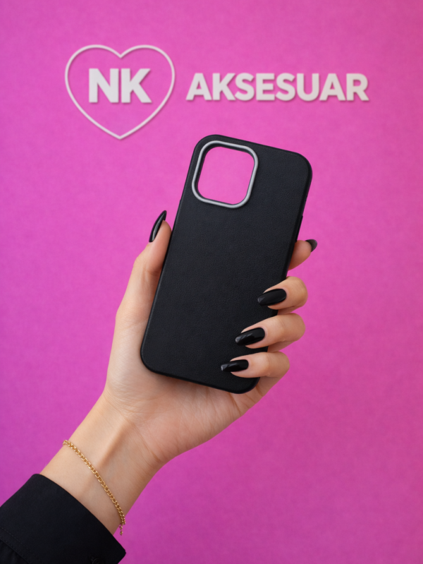 iPhone 16 Promax Kılıf-Siyah Renk