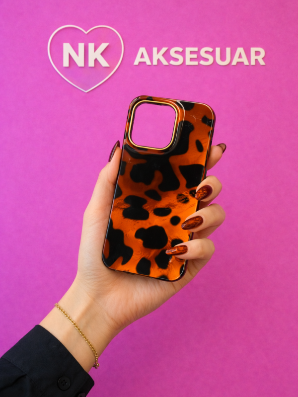 iPhone 16 Pro Volkanik Leopar Kılıf-Çok Renk